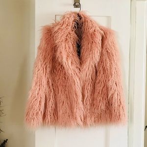 Faux Fur Coat OOAK